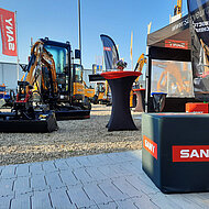 Sany auf der Nordbau: Breite Produktpalette im Gepäck