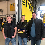 Hydrema: Viele Besucher auf der ersten Hersteller-Messe bei HYDREMA in Deutschland