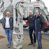 Takeuchi erweitert Vertrieb im Saarland 