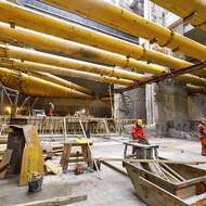 Großprojekt Wiener U-Bahn: Vp Groundforce liefert Hydrauliksteifen und -gurtungen