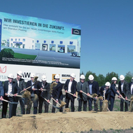 Spatenstich für neuen MAN Service- und Verkaufsstandort Pilsting