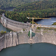 Neuer Mantel für Wasserturm in der Eifel