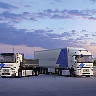 Deutschlandpremiere für neue E-Lkw
