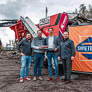 Neuer mobiler Prallbrecher beweist seine Stärken