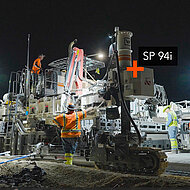 Gleitschalungseinbau mit dem SP 94i in Missouri 