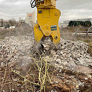 Epiroc stellt zwei neue Abbruchpulverisierer mit »Performance Booster« vor