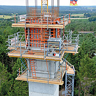 Für kürzere Betonierzeiten von hohen Bauprojekten