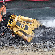 Keine Kompromisse: starke Anbaugeräte für professionelle Abbrucheinsätze