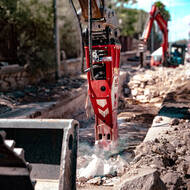 Neue Abbruchhämmer mit Staubschutzsystem