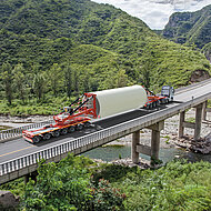 Windturmadapter mit Freidreheinrichtung
