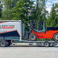 Müller Mitteltal liefert 70 000. Anhänger an Stapler Center Pieckert aus