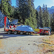 Effiziente Lösungen für Schwertransporte