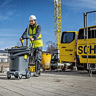 Große Wassermengen schnell beseitigen