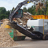 Zerkleinerer live im Einsatz erleben