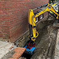 Neues Grundprinzip des Baggerns