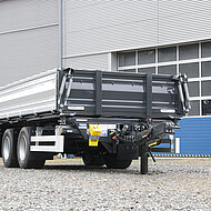 Mit Kippanhänger in Eisenach