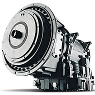 Vollautomatisches Sechsgang-Getriebe in Betonmischer im Einsatz