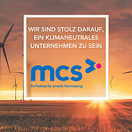 MCS Rental Software wird ein klimaneutraler Softwareanbieter