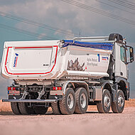 Zuverlässige Thermoisolierung für Kipper